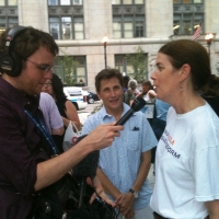 laura-interview-at-health-rally